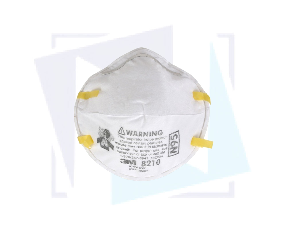 3M 8210 N95 Respirator Dust Mask